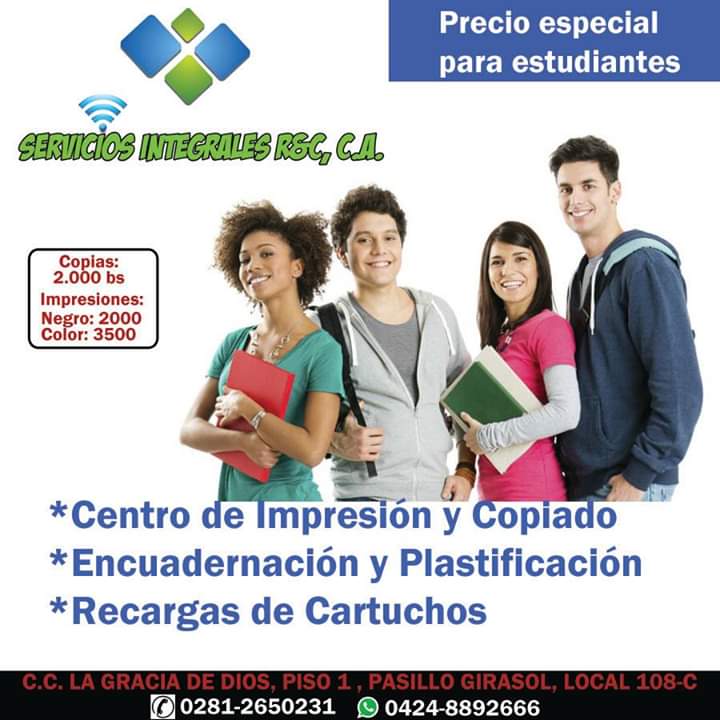 AnaC182's tweet photo. En @Servin_RC Encuentras los mejores precios en impresión y copiado. Descuento especial a estudiantes. https://t.co/nAnw5TKOj8