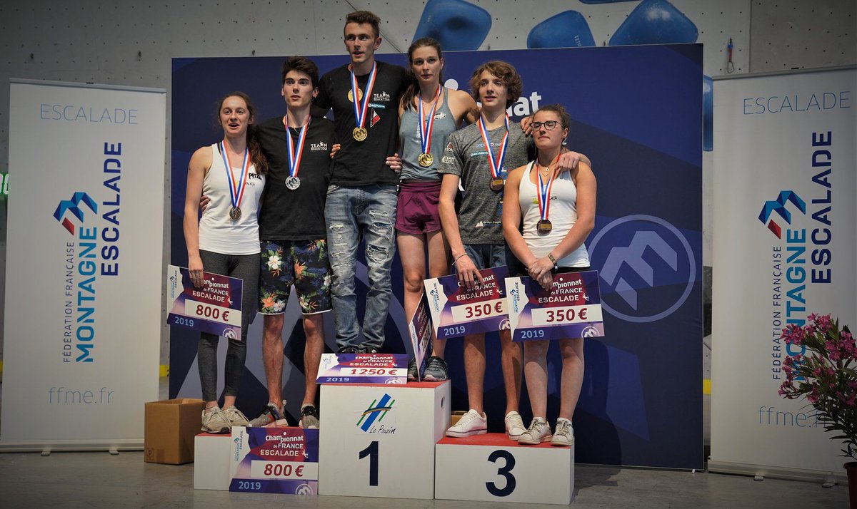 La FFME l'a officiellement annoncé. Le Club Block'out Centre  arrive en tête du classement national des meilleurs Clubs de France !

Félicitations aux athlètes de la Team B'O qui pour la seconde année consécutive hisse nos couleurs au sommet du podium.
ffme.fr/uploads/escala…