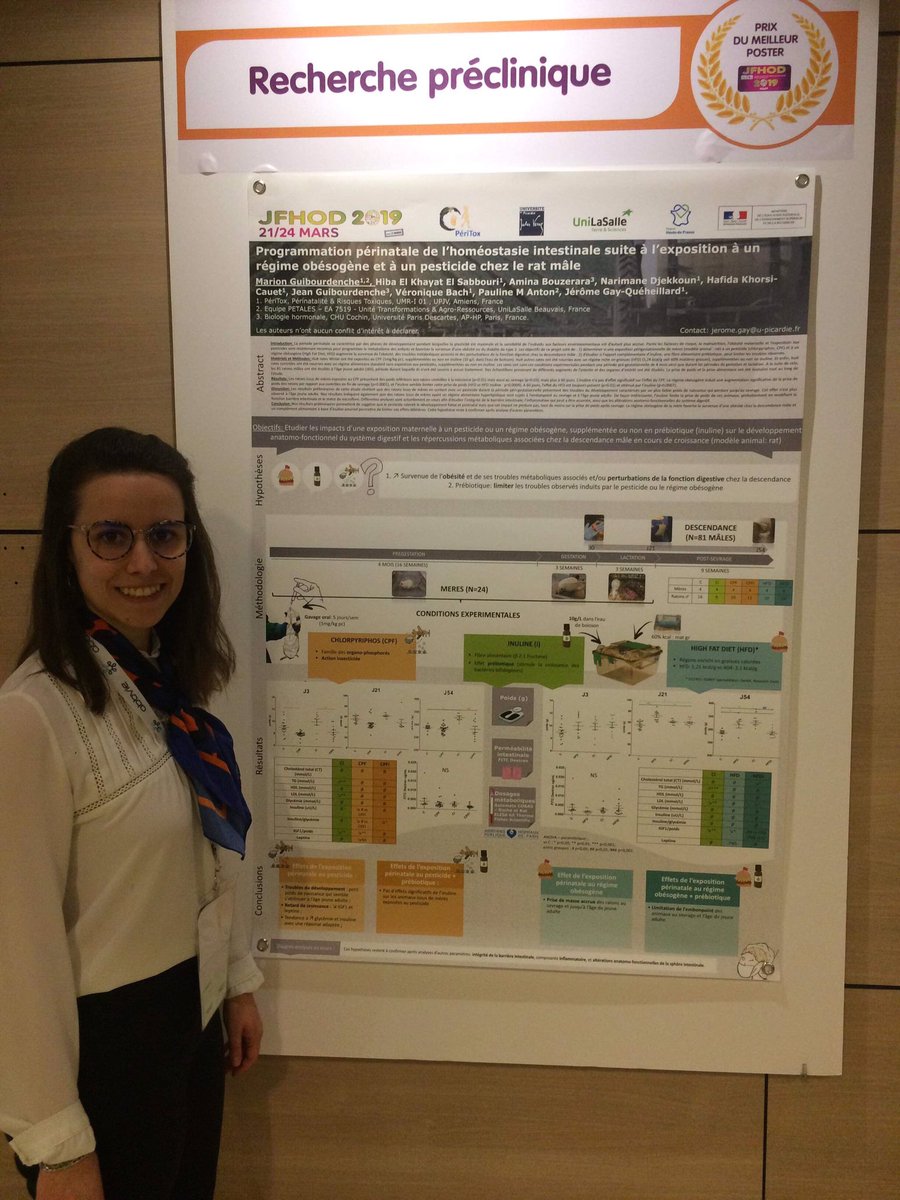 laBioauLabo's tweet photo. Être #doctorante c’est faire en sorte que le temps passé sur la forme de tes posters soit récompensé plutôt que chronophage ... #prixposter #JFHOD2019 #JJCT2019 https://t.co/uyroXfLRMY
