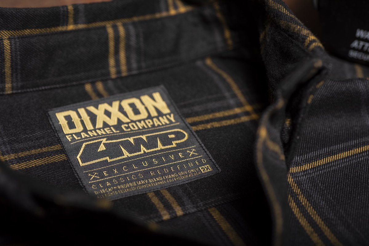We’re less than an hour away from the release of the Limited Edition #4WP | #DixxonFlannel. Don’t miss it today at 7 AM PST! <a href="/dixxon_flannels/">Dixxon Flannel Co.</a>  #4WPDixxon #4WPofficial