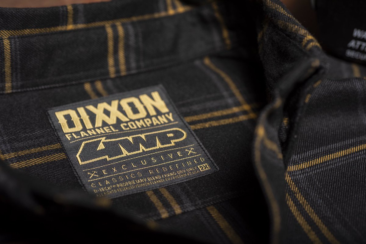 We’re less than an hour away from the release of the Limited Edition #4WP | #DixxonFlannel. Don’t miss it today at 7 AM PST! @dixxon_flannels #4WPDixxon #4WPofficial