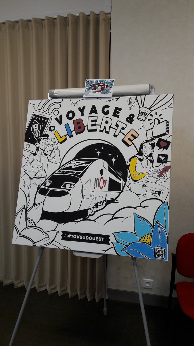 GlariaJulien's tweet photo. Bon anniversaire @TGVINOUI 🎉🎂

#TGVSUDOUEST #1AN #TeamINOUI #TeamSNCF https://t.co/jPXsfA6kSj