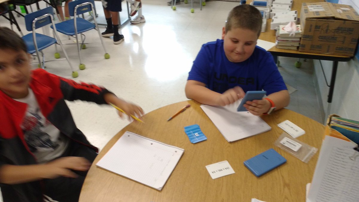 SteveRogersWind's tweet photo. Lots of excitement during "Beat the Calculator"! https://t.co/mFMhJUB7j6