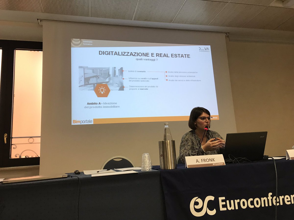 AndreaFronk's tweet photo. @bimportaletour riparte con la sessione del pomeriggio: @olivmrt illustra un esempio consolidato di #digitalizzazione nel #RealEstate @D_VArch https://t.co/LS99eYXZNR