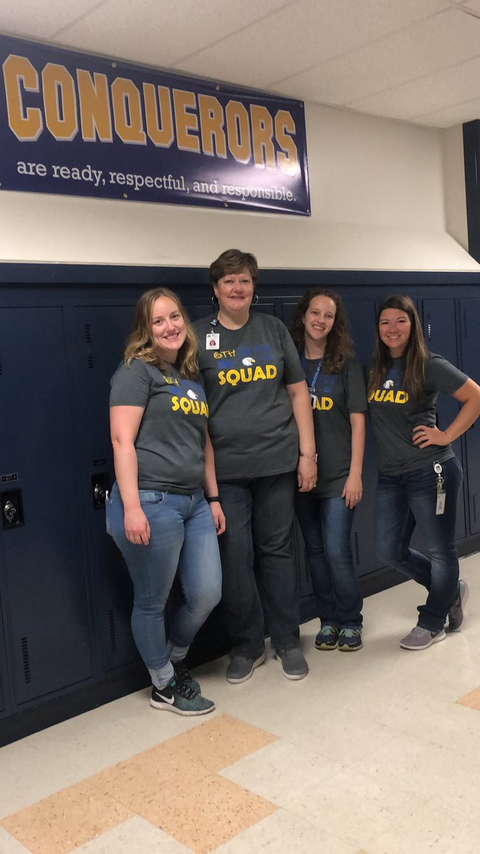 EG_Conquerors's tweet photo. Even teacher participate in spirit day! https://t.co/PbM2cuF5Fb