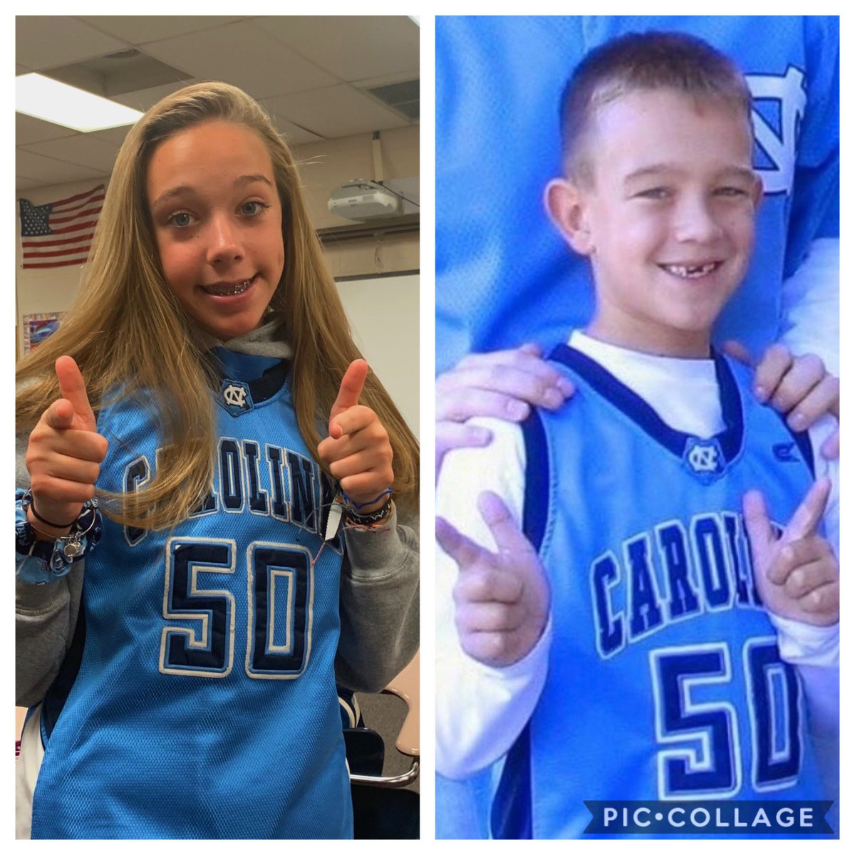 conrad_brynn's tweet photo. @hdhsSC make me and my throwback brother win ;) #GoHeels https://t.co/iABKTgV0Vz