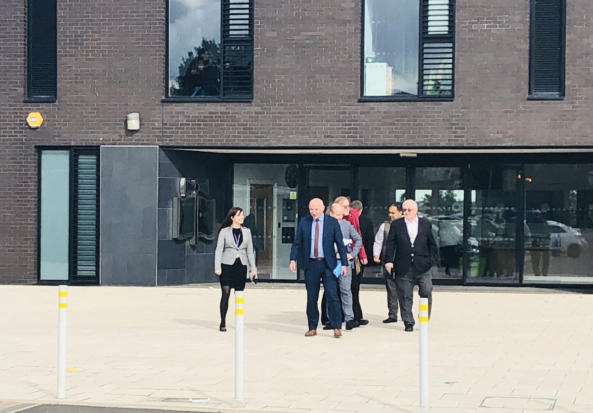 _KateMartin__'s tweet photo. Lovely visit to St. Matthias School with Cllrs. @banger_harman @anwenmuston1 , Cllr Inston and @timjwolves today - thanks to Dean and his team. Brilliant educational facilities. #CityAssets #WardWorkingWolves https://t.co/kSjerR6aKS