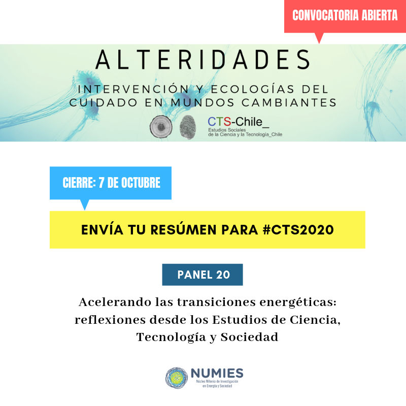 numies_cl's tweet photo. ¡Queremos conocer tu proyecto de investigación!
HASTA EL 7 DE OCTUBRE
Te invitamos a enviar tu resumen para participar en la mesa 21 dirigida por #NUMIES en el encuentro #CTS2019
@CTS_Chile
➡️Más información: https://t.co/fmnUYPiCoG https://t.co/kTWE5u4RkE