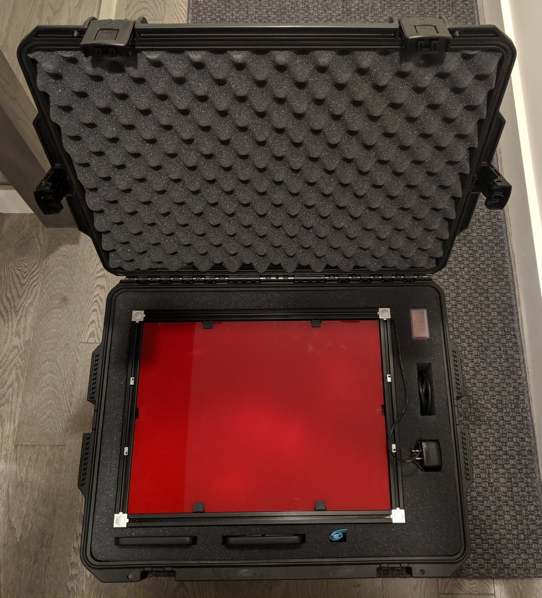 Levisonics's tweet photo. Ready to travel! ✈️ Bringing our prototype to New Orleans for some extensive testing. https://t.co/MUTSHlHUgU