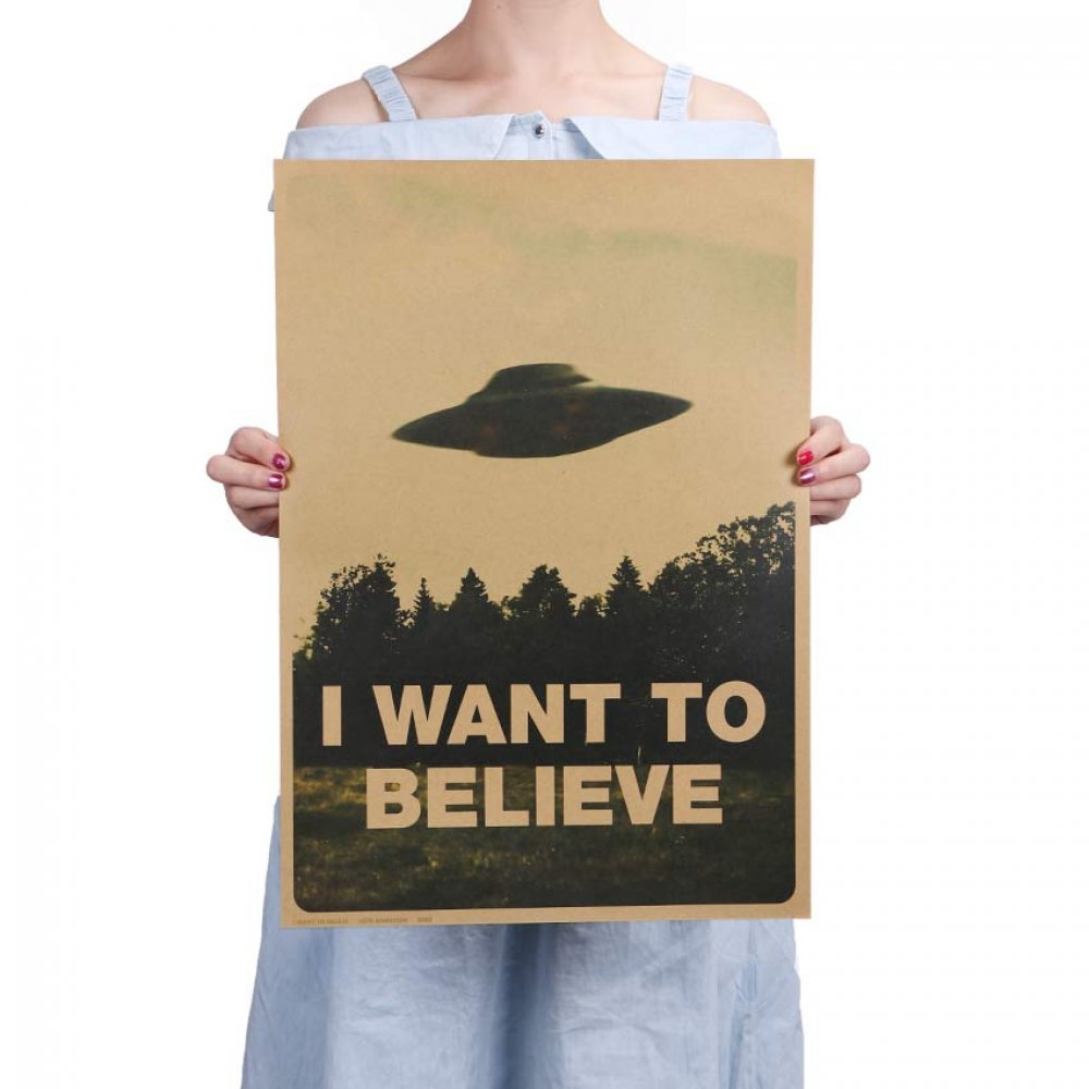#wakaworld I Want To Believe Poster