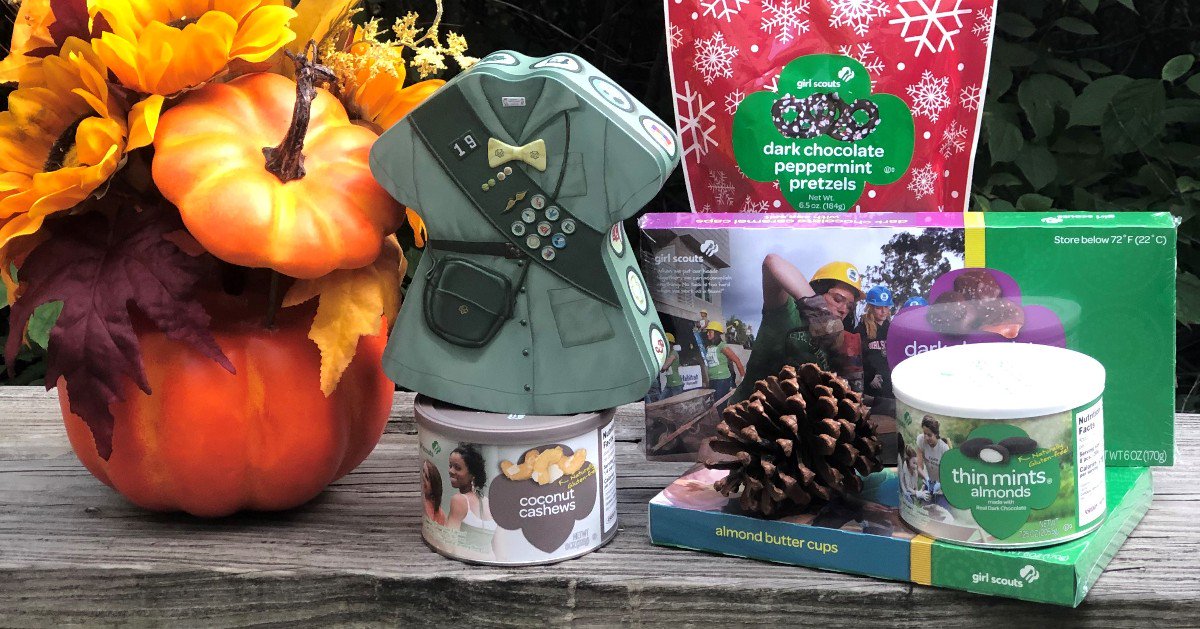 Save your time shopping & buy from a local #GirlScout! Once you order & pay for nuts and/or chocolate, the Girl Scout will hand deliver them to your doorstep or you can order from her online store! Support your local Girl Scouts - try their newest products! #FallProductProgram