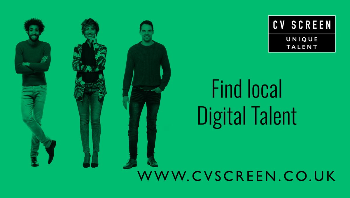 CVScreenDigital's tweet image. Are you searching for unique digital candidates? Register your Digital vacancy with us today or get in touch for more information digitalrecruitmentagency.co.uk/register-a-vac…
#Recruiting #Digital #UniqueTalent