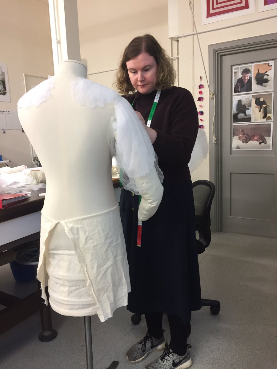 bowesconserves's tweet photo. Getting ready for #untitled10 @TheBowesCentre #ICON #HeritageFundUK Charlotte @char_lolita is mounting a replica of Mr Scott’s best shirt made by artist Richard Bliss. To find it more about Mr Scott and Mr Bliss and all the other artists visit @TheBowesMuseum opening 11th October https://t.co/7GBmfebY17