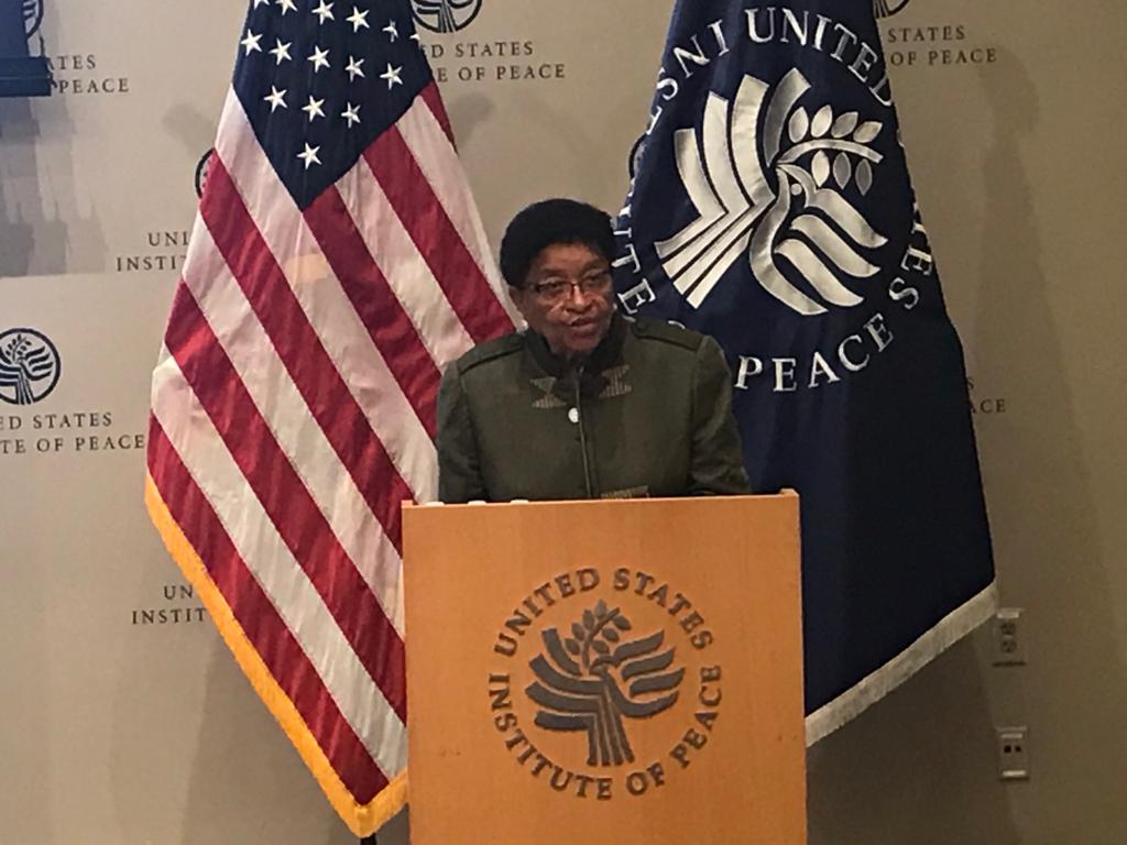 “Durable peace cannot be achieved if women are continually excluded from the table.” Words from Nobel Peace Prize Laureate Ellen Johnson Sirleaf on women building peace, and why their efforts must be supported. 

We can do better. We must do better. #PeaceCon2019 #seizingpeace
