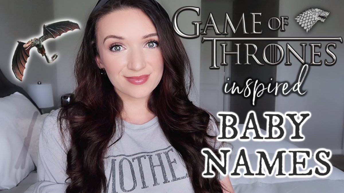 CieraSideri's tweet photo. NEW VIDEO! You guys I’m SO pumped about this one. So fun to make ❤️🐉⚔️🐺 #GameOThrones #BabyNames #ForTheThrone
https://t.co/gP2vW7uqha https://t.co/5fjWOEunhD
