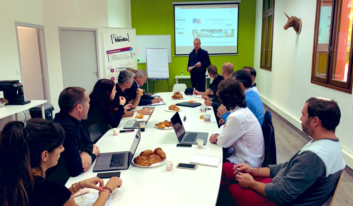 ClusterPAM's tweet photo. Petit déjeuner de ce matin sur les relations presse avec @LaToile_RP, merci aux participants !

#ClusterPAM #StartUp #FrenchTech #FrenchTechPerpignan https://t.co/2llC9veKXl