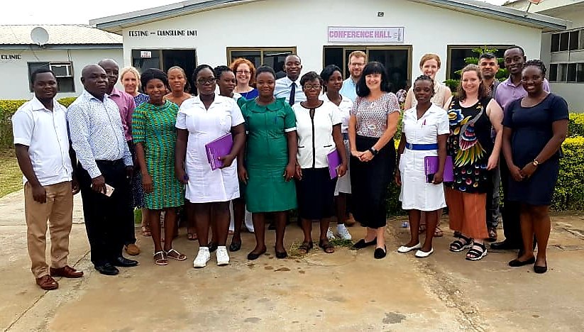 divine_kporha's tweet photo. Very privileged to be part of the multi-professional Antimicrobial Stewardship Training @ Keta Municipal Hospital #Ghana.
We are most grateful to the Scottish  Team: @IsraelSefah @jacquisneddons @raseaton66 @DrDianeAshiru @ElaineCmrn 
#CwPAMs #AntibioticGuardian #ProudSteward ✊ https://t.co/9IKyv1lRBD