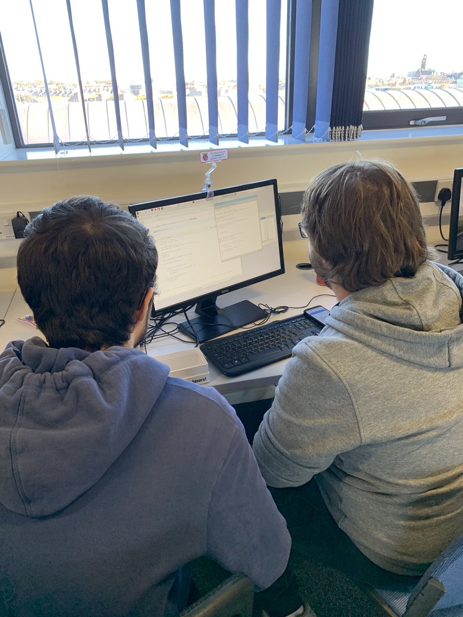 TheCursedCoders's tweet photo. We are using a Rasberry Pi to build moving robots ☠️ #computing4wc @furness_college https://t.co/0tnGuffErS