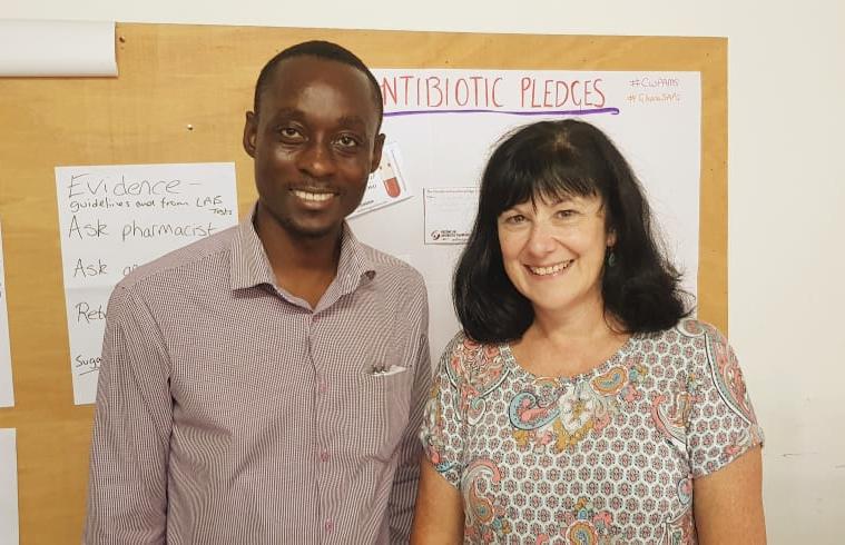 divine_kporha's tweet photo. Very privileged to be part of the multi-professional Antimicrobial Stewardship Training @ Keta Municipal Hospital #Ghana.
We are most grateful to the Scottish  Team: @IsraelSefah @jacquisneddons @raseaton66 @DrDianeAshiru @ElaineCmrn 
#CwPAMs #AntibioticGuardian #ProudSteward ✊ https://t.co/9IKyv1lRBD