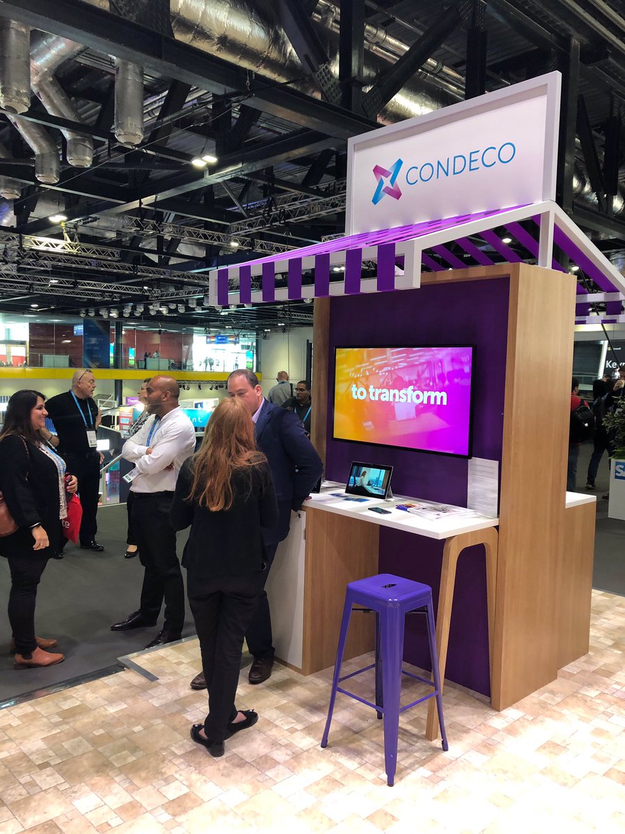 Excellent morning at #MicrosoftFutureDecoded. Lots of #B2B and #Tech inspiration and great to see our client @CondecoSoftware
