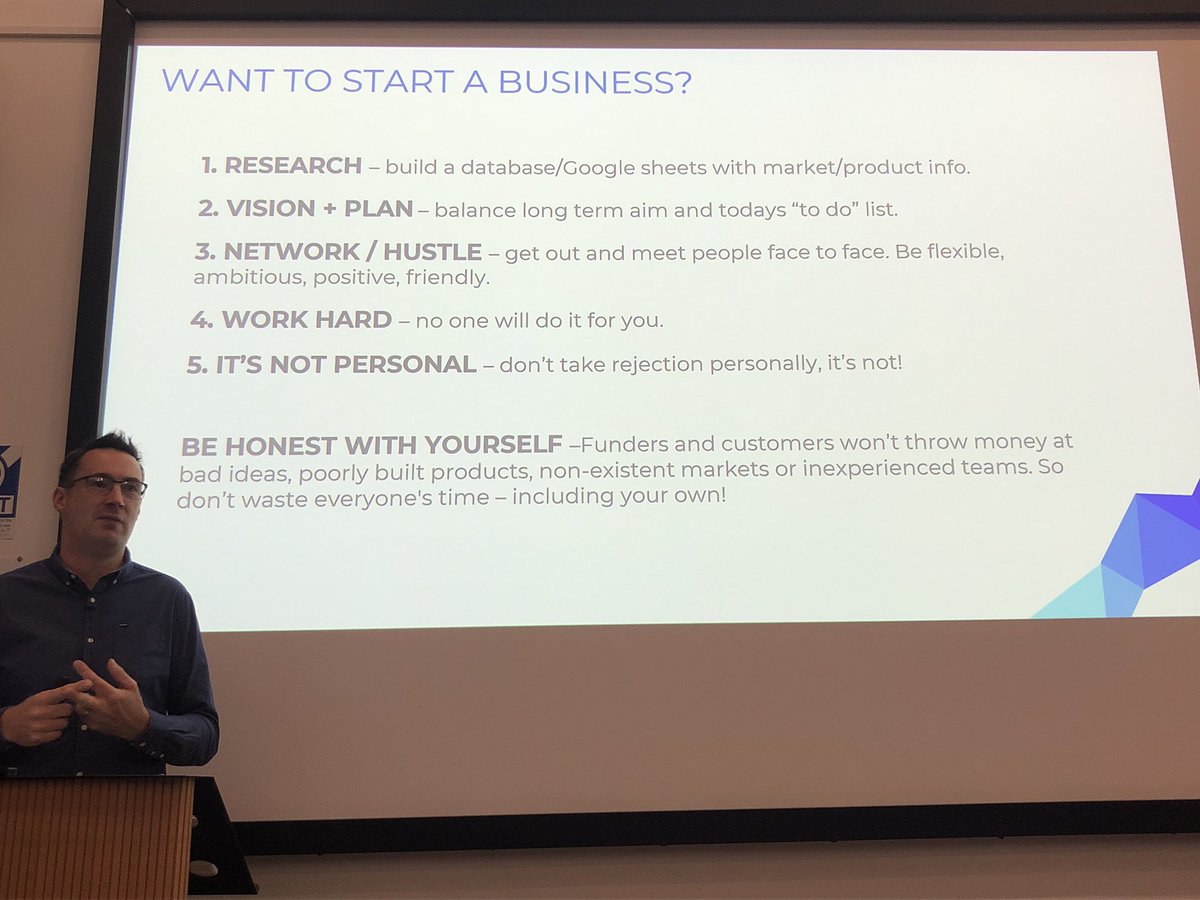Big thanks to <a href="/paulfarley/">Paul</a> for delivering a really honest insight into his entrepreneurial career- embracing failure, knowing when to pivot, being able to listen take on board feedback. Looking forward to hearing the big announcement from <a href="/Chilli_Connect/">ChilliConnect</a> tomor! #ThinkAskAct