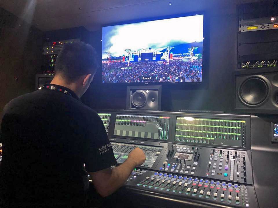solidstatelogic's tweet image. The SSL System T S500 equipped Epah Estúdios OB truck touches down at Rock in Rio 2019, mixing the World Stage for Multishow TV Channel… Big thank you to all the bands that passed through, it was an amazing show!

#SSL #SolidStateLogic #SystemT #OBtruck #Broadcast #AoIP