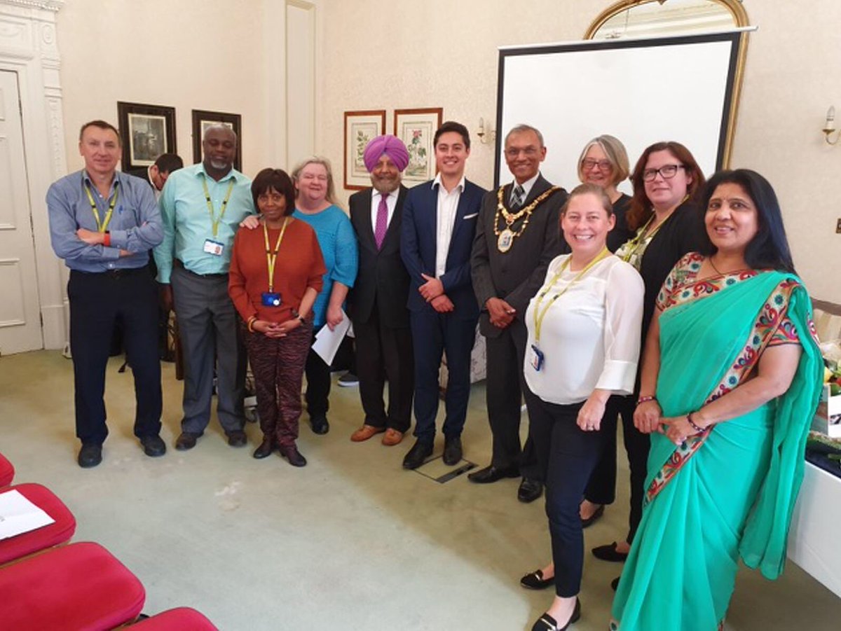 mcwilliam831's tweet photo. Great afternoon celebrating Diversity Month at Cygnet Hospital Harrow. Great talks from service users, staff, @lwissart and Mayor of Harrow.@cygnethealth https://t.co/ZFftnt3GVV