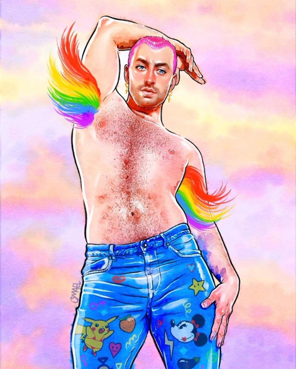 samsmith's tweet photo. 🌈@ismaelalvarez https://t.co/uOMbEw83w8