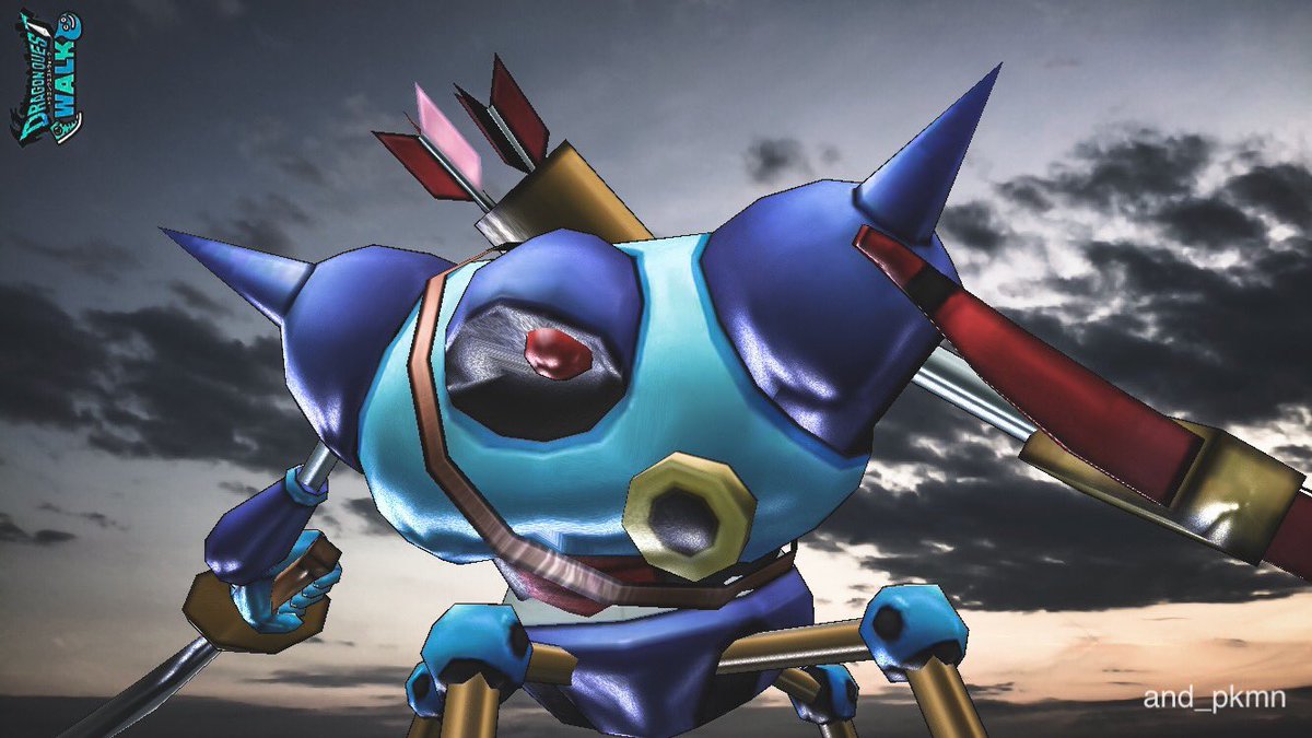 And Goスナップ こころおいてけ ヒイラギどうじ キラーマシーン Dqウォーク かいしんの一枚