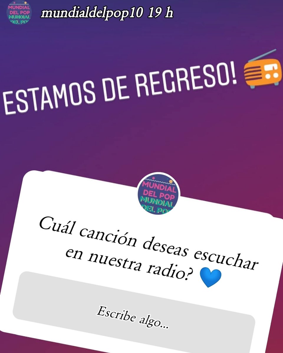 juanangelfansd1's tweet photo. En @mundialdelpop10 pide la canción de Juan Angel #PenaDeAmor https://t.co/ZRycAcvIQd