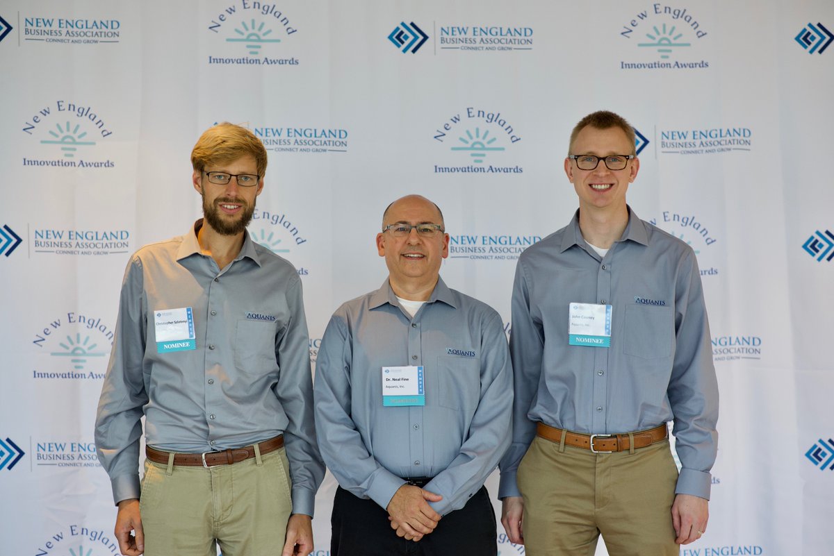 NE Innovation Showcase 2019: the @Aquanisinc team led by Neal Fine made a very compelling presentation on how they improve the aerodynamic performance of wind turbines to boost their output and reduce the cost of #windenergy. #innovation #innovativesolutions #renewableenergy