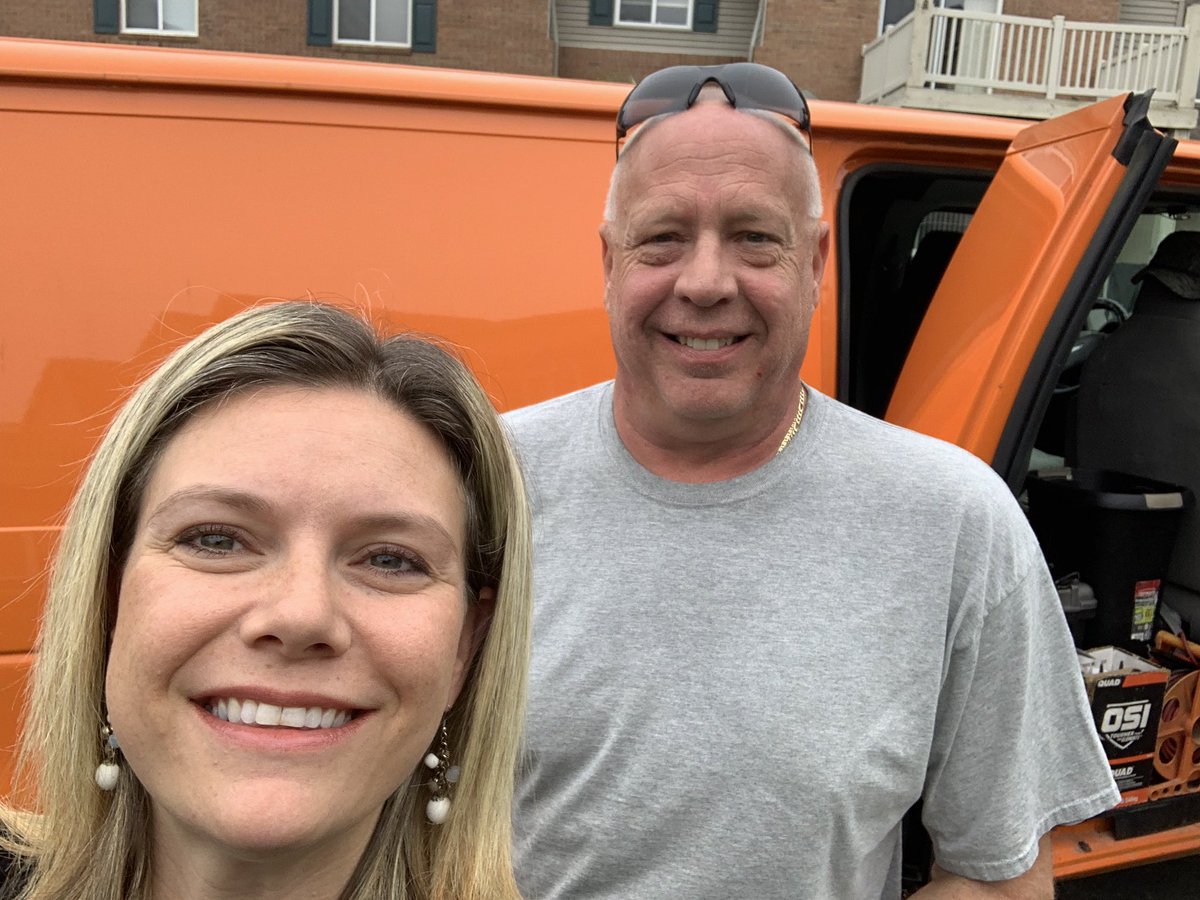 fedulchak's tweet photo. Love coming up to a job site to see this guy and his THD orange van!! I know it's going to be a great install! @thd_2703 your customer is in awesome hands 🤝 #ServicesRock #ProviderPartnership @t_renard_ https://t.co/Go8xpqSymw
