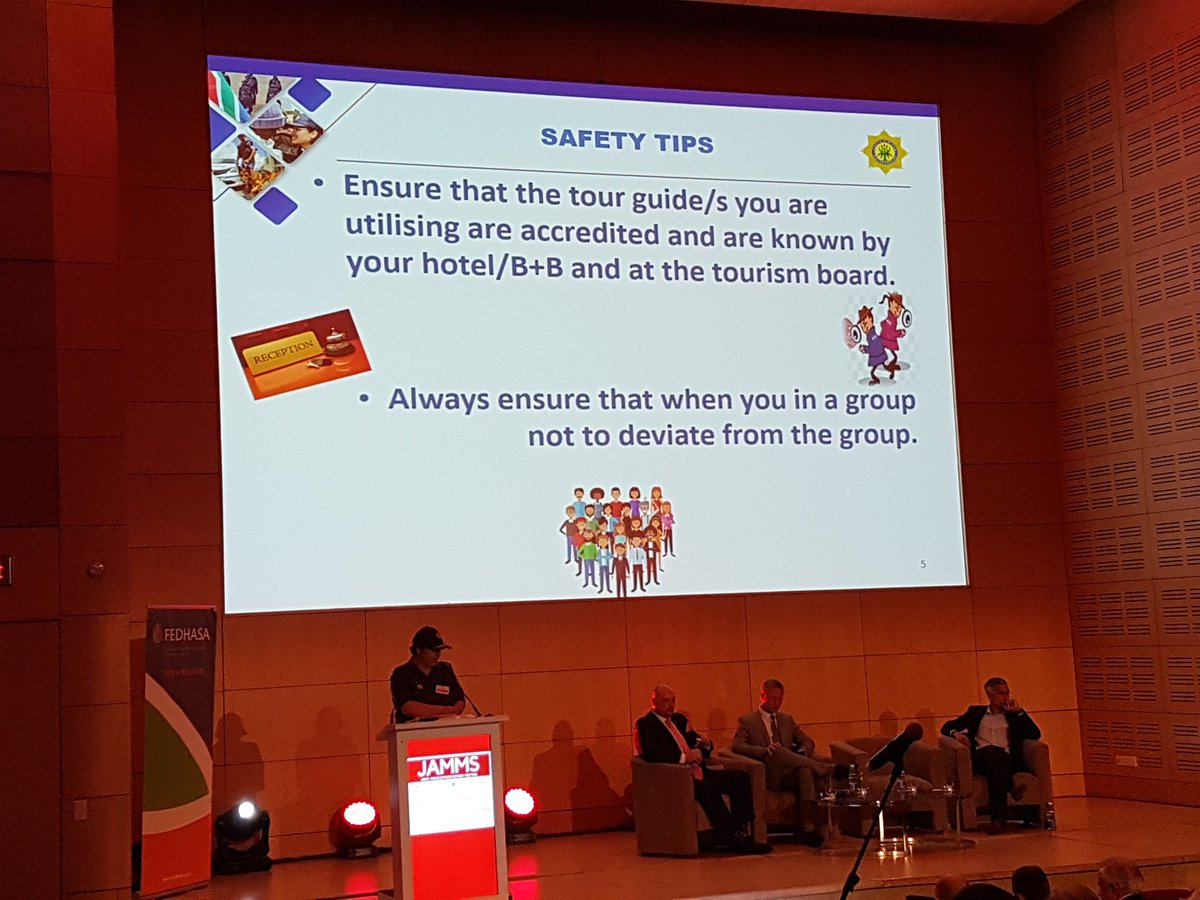 Safety tips from Brigadier Lillian van Wyk #JAMMS #Jamms #tourism #safety