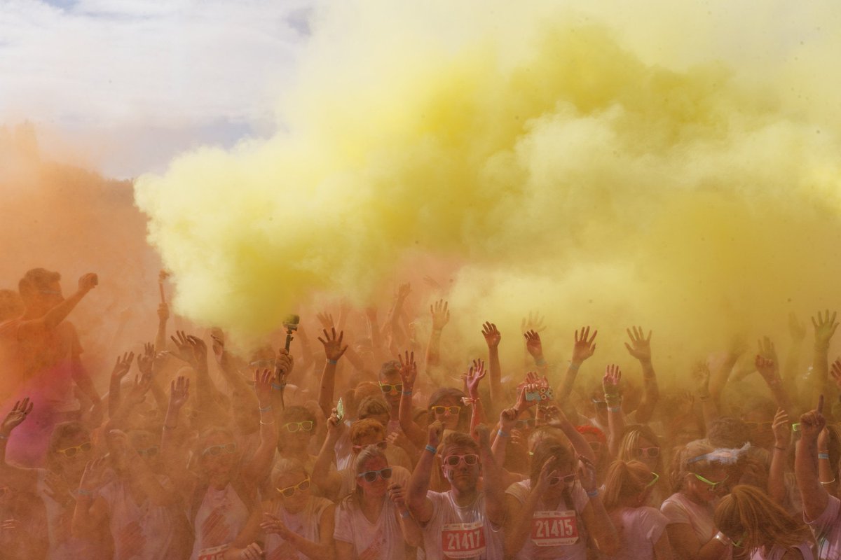 Toulouse's tweet photo. 🌈 La #ColorMeRad #Toulouse c'est dimanche 6 octobre sur la base de loisirs de La Ramée. On y va ?
Tarifs &amp; inscription 👉🏼https://t.co/FLuiaSyz0E https://t.co/06nYdt8yDx