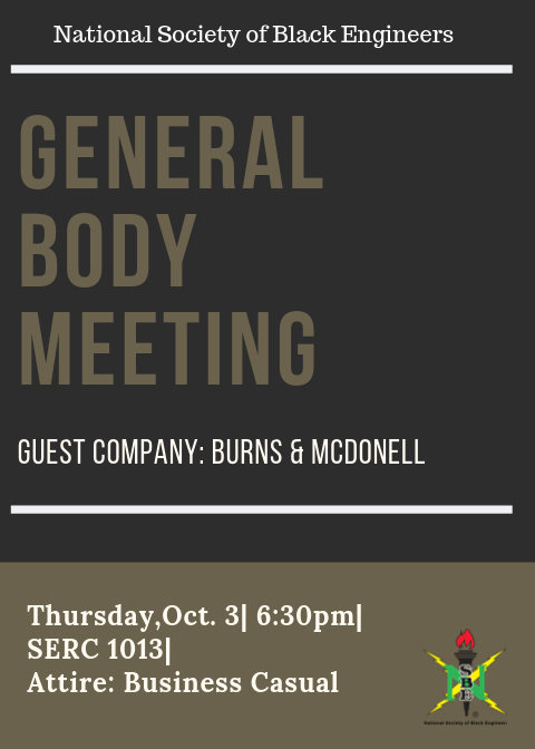 WE LOOK FORWARD TO SEEING YOU ALL AT THE GENERAL BODY MEETING ON THURSDAY AT 6:30pm IN SERC 1013 ‼️