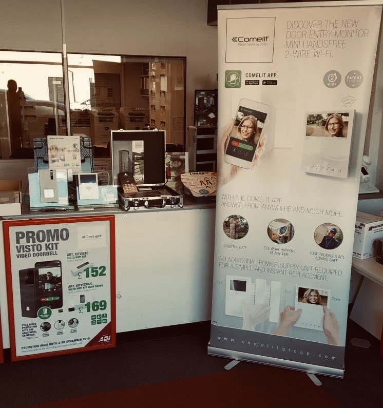 Continuing #ComelitOnTour with our open day <a href="/ADIGlobalUK/">ADI Global Dist - UK</a> , Bristol branch. We presented our latest in smart #DoorEntry, #CCTV, #Fire and #HomeAutomation