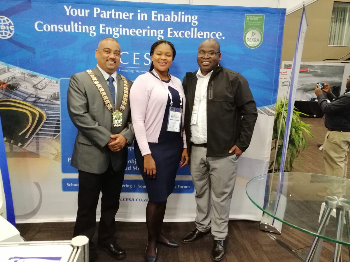 The_CESA's tweet photo. '@The_CESA member firms are also exhibiting at #IMESA2019 at the @DurbanICC. Make your way to their exhibition stands and interact with their friendly workforce. #iXEngineers, #Mariswe, @BVIConsulting https://t.co/lQ14sOeg2d