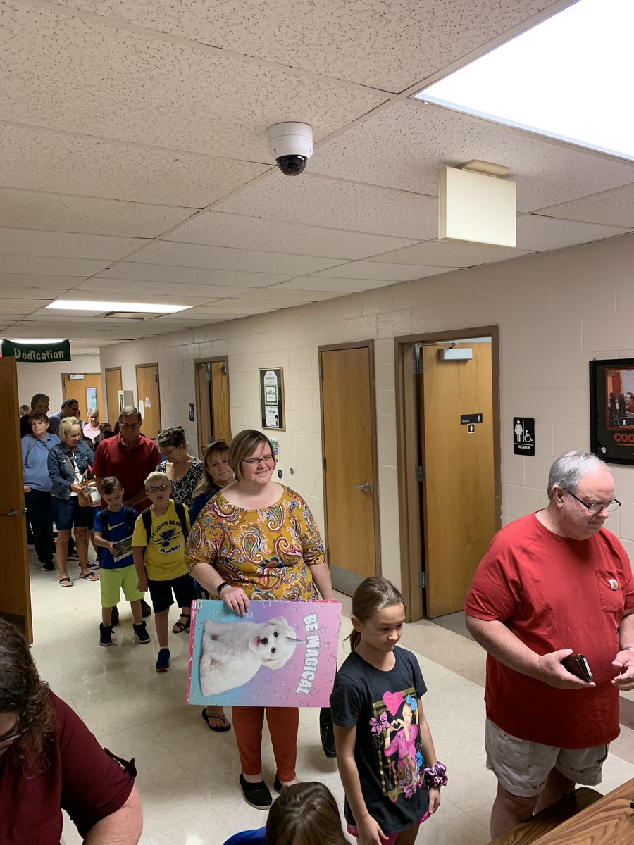 Grandparent morning at Book Fair day 1!!!!!  Awesome families😊<a href="/FoxElementary/">Fox Elementary</a>