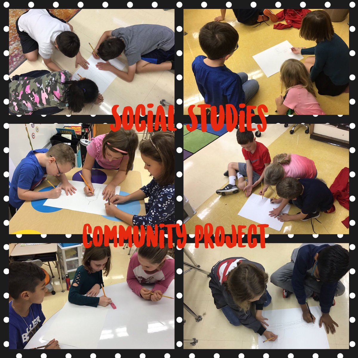MrsCNettesheim's tweet photo. Our Social Studies Community Projects are well under way! The students are working together to create their own communities. I can’t wait to see the finished products! #SocialStudies #LearningLastsForever #fa58share #dg58learns #dg58pride https://t.co/oqklWLNIyG