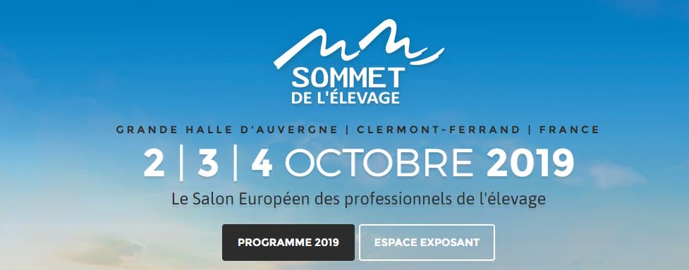 Avril's tweet photo. Le rendez-vous d'affaires des professionnels de l'#élevage se tient les 2, 3, 4 octobre 2019 
@SommetElevage
 
Certaines de nos filiales seront sur place : #MixScience #SandersNA
Retrouvez plus d'infos ici : https://t.co/nTwqFKyUpV  #sommetdelelevage2019 #GroupeAvril https://t.co/qu55RT4WwH