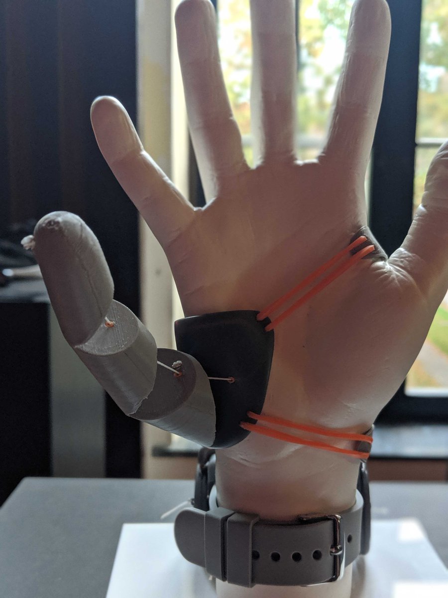 formlabs's tweet photo. Featured parts at the #FUS19 User Exhibition medical pedestal: 
• VIDA LineShell in Color Kit + Durable Resin 
• Orthosis by Matej in Durable Resin 
• The Third Thumb by @DaniClode 
• Hollow Hand and Bones in Elastic and White Resin 
• Heart in Clear Resin https://t.co/gX1FfvyJJl
