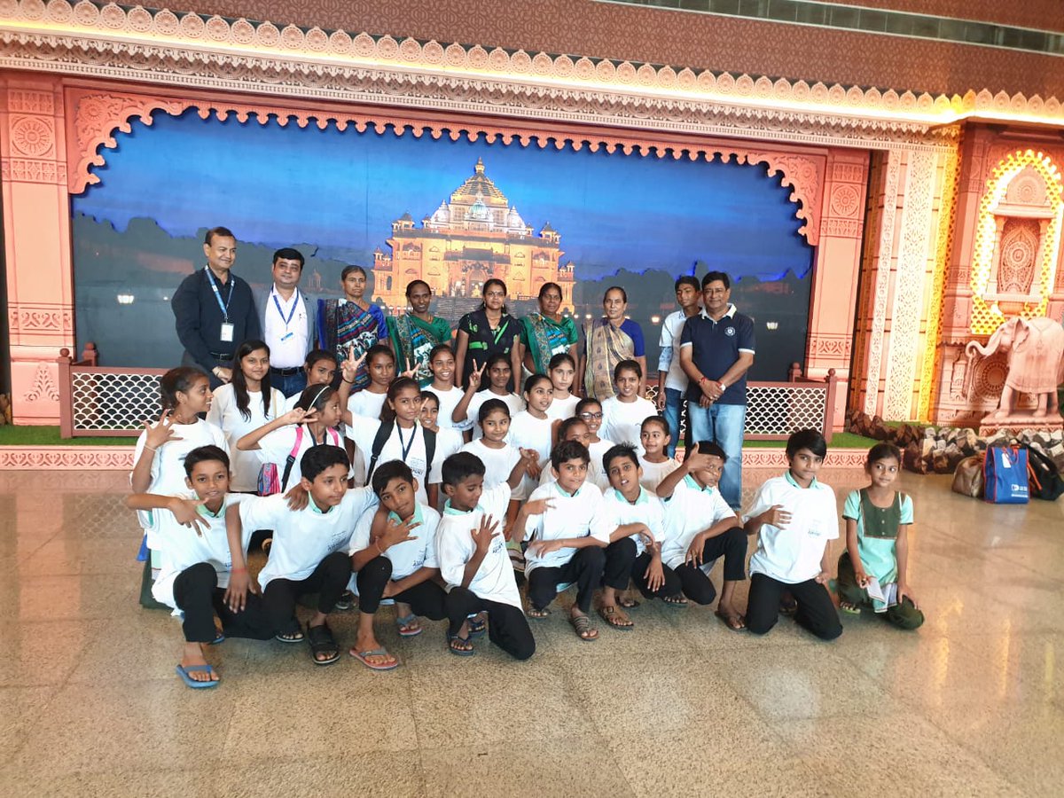 APD Ahmedabad (@aaisvpiairport) on Twitter photo 2019-10-02 14:26:44 @150th Birth Anniversary of Father of the Nation, 30 underprivileged children flew fm #Ahmedabad Apt to Birth Place of #Bapu under #UDAN scheme of GOI. The future is bright Hawai Chappal se Hawai Yatra. Honble CM of Gujarat also conveyed his wishes to Children.@AAI_Official @150th Birth Anniversary of Father of the Nation, 30 underprivileged children flew fm #Ahmedabad Apt to Birth Place of #Bapu under #UDAN scheme of GOI. The future is bright Hawai Chappal se Hawai Yatra. Honble CM of Gujarat also conveyed his wishes to Children.@AAI_Official