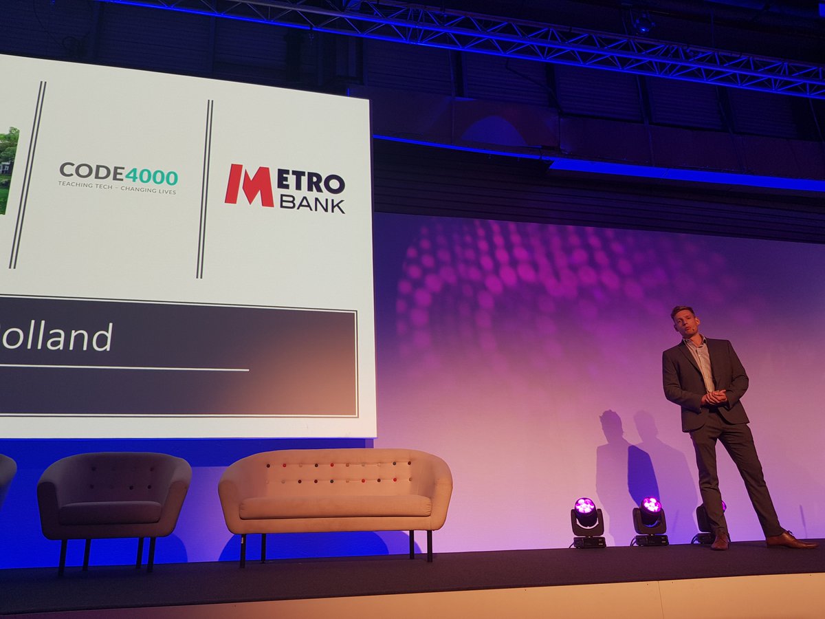 AndersonRJM's tweet image. Brilliant morning at #Tech2019 where it was my pleasure to share the main stage with @ja_roool who was there to tell his story with @code4000uk  from prison to @Metro_Bank and was the star of the show. #bigthanks to @NewFutrsNet and @MoJGovUK for making this possible! #TechNews