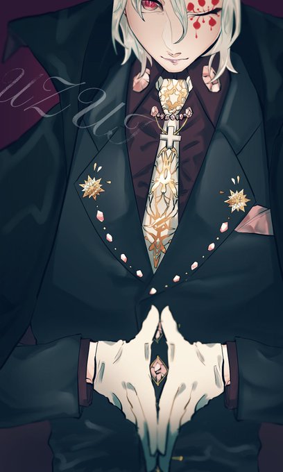 榎田島は多忙さんがTwitterに投稿した宇髄天元(鬼滅の刃)のイラスト。