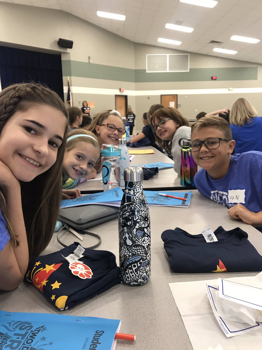 These student leaders are ready for a great day of learning!! #wilmeth #mymisd