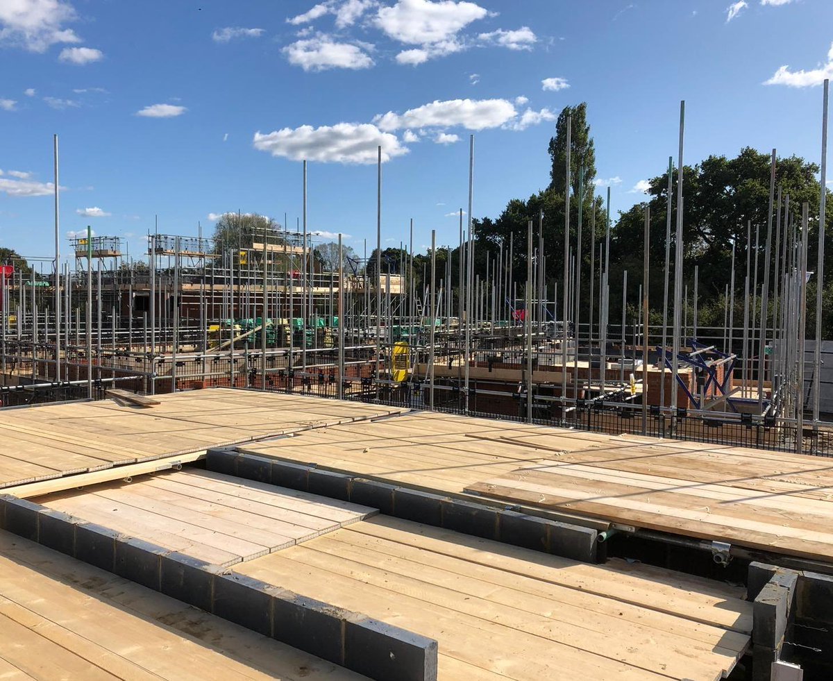 P and O Scaffolding's Commercial Arm - Delivering another safe, professional &amp; cost effective site in Sussex. All enquiries please e-mail Info@POScaffolding.Com