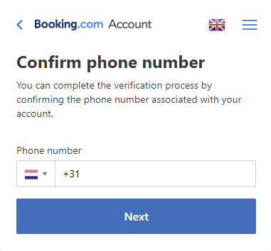 bartschermer's tweet photo. @bookingcom Here's that dialog, for good measure :-) https://t.co/Z6DOQdPnqF