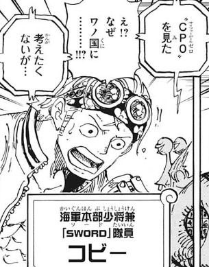 ワンピースソードのメンバーは誰 藤虎やコビーの傷が関係してる ワンピース全巻無料で読むサイト