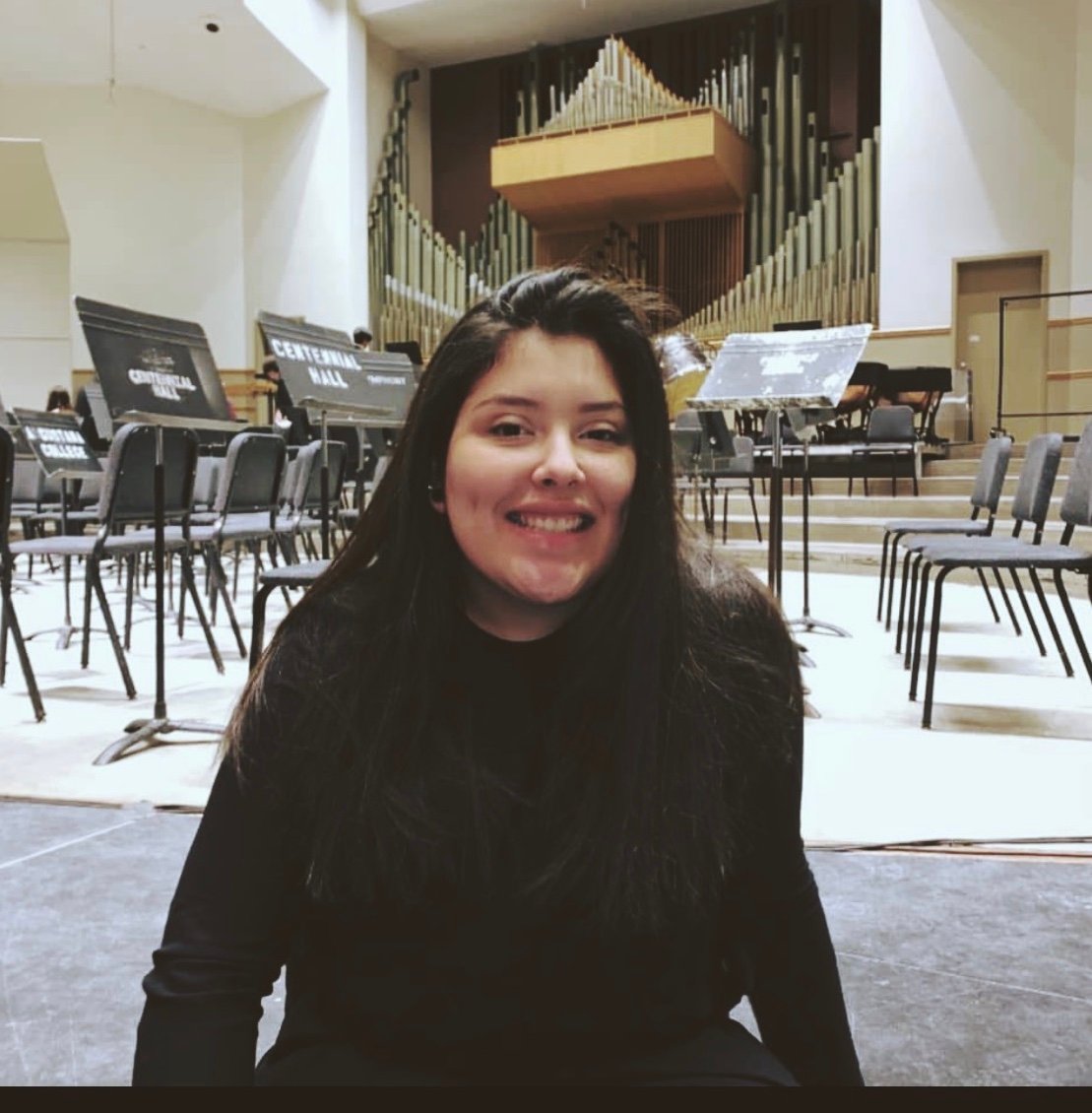 AugieGreeks's tweet photo. Today's spotlight is Alo Ochoa, our Greek Council Secretary! A quote she likes is: "If Britney survived 2007 you can handle today". Check out the Facebook/Instagram for more info! https://t.co/RiAqYOAxHd