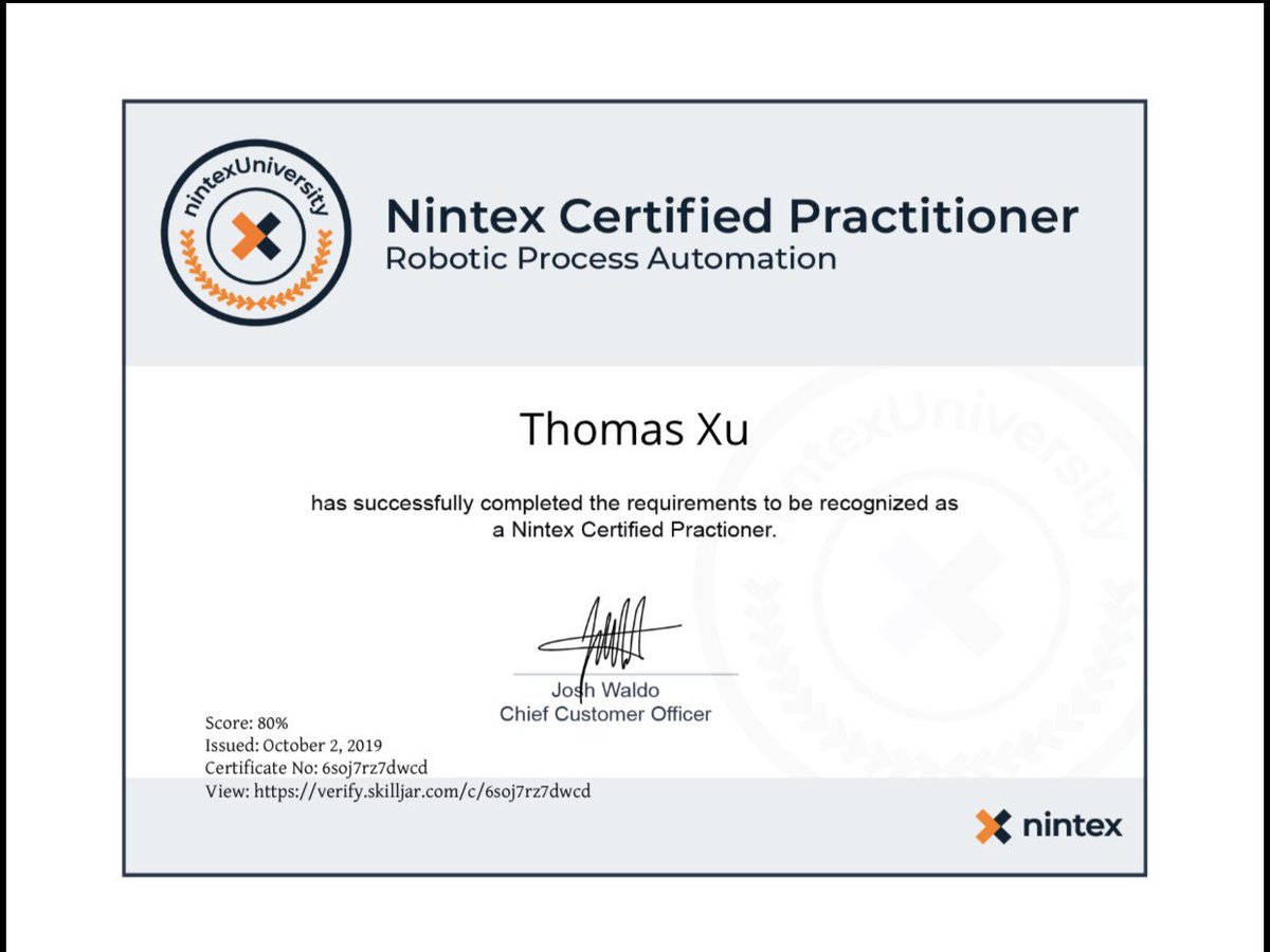 twiyxtx's tweet photo. @acloke can I have the  @Nintex certification t-shirt please :) #ProcessFest @paulhsu @ce1906 https://t.co/woiDoEAU5P
